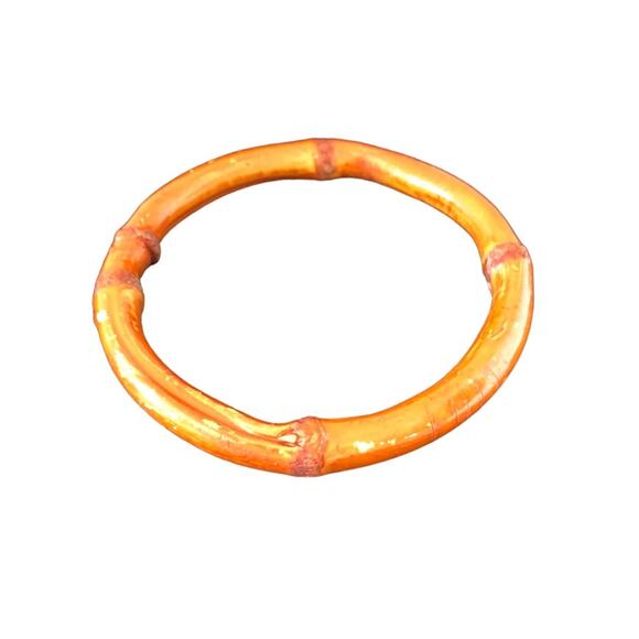 Bohemian Three Yellow White, Brown Black, Brown Bangle Bracelets - Picture 10 of 16